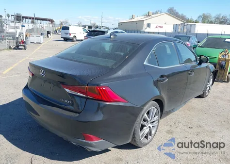 2019 Lexus Is 300 z USA, uszkodzony, nr VIN JTHBA1D21K5085085